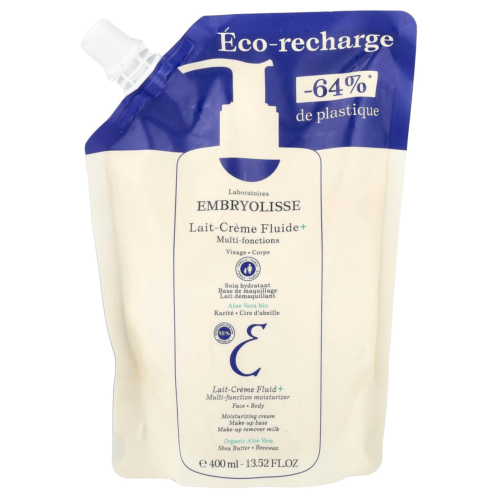Embryolisse 
Lait-Crème Fluid+, Multi-Function Moisturiser, Refill 🤍