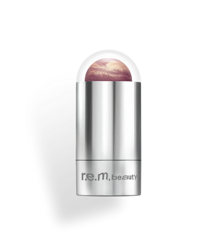 r.e.m.beauty 
mélange à trois blush & highlighter stick - Love Spell 🤎