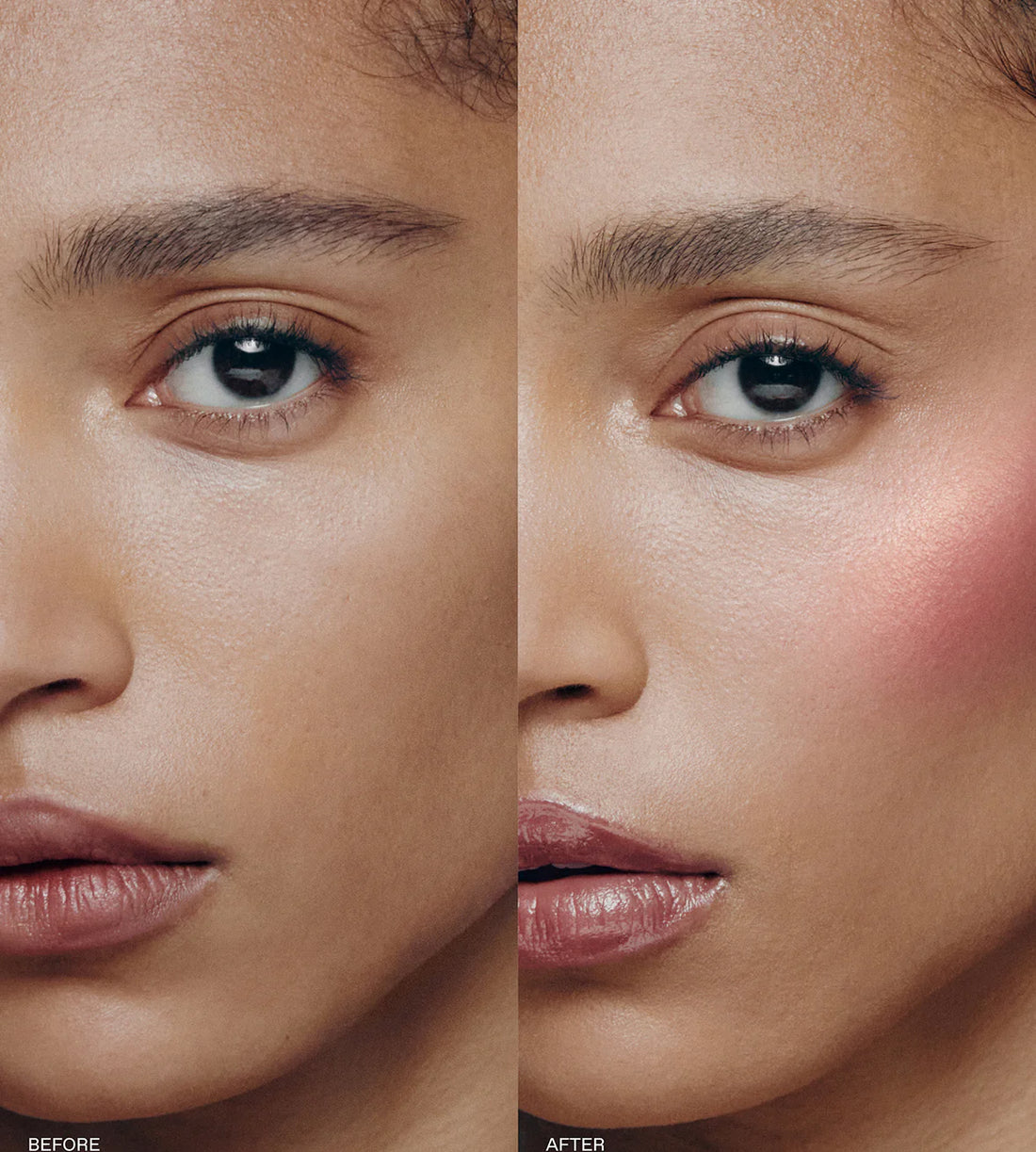 r.e.m.beauty 
mélange à trois blush & highlighter stick - Love Spell 🤎