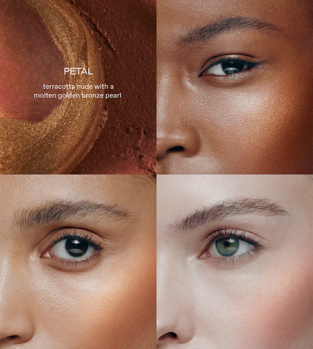 r.e.m.beauty 
mélange à trois blush & highlighter stick - Petal