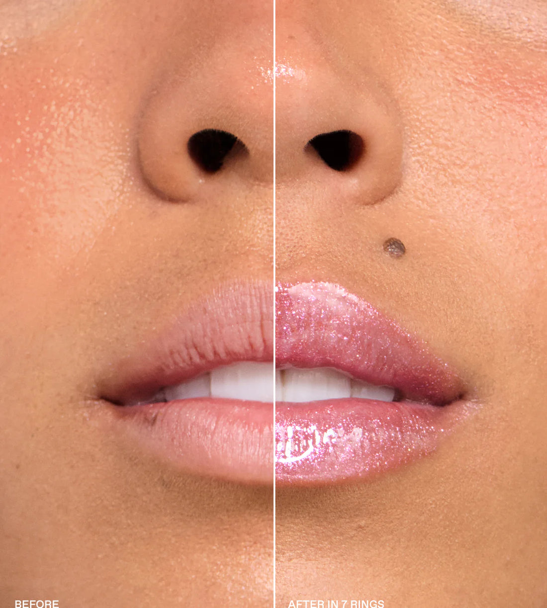 r.e.m.beauty 
On Your Collar Plumping Lip balm Gloss - 7 rings 🩷