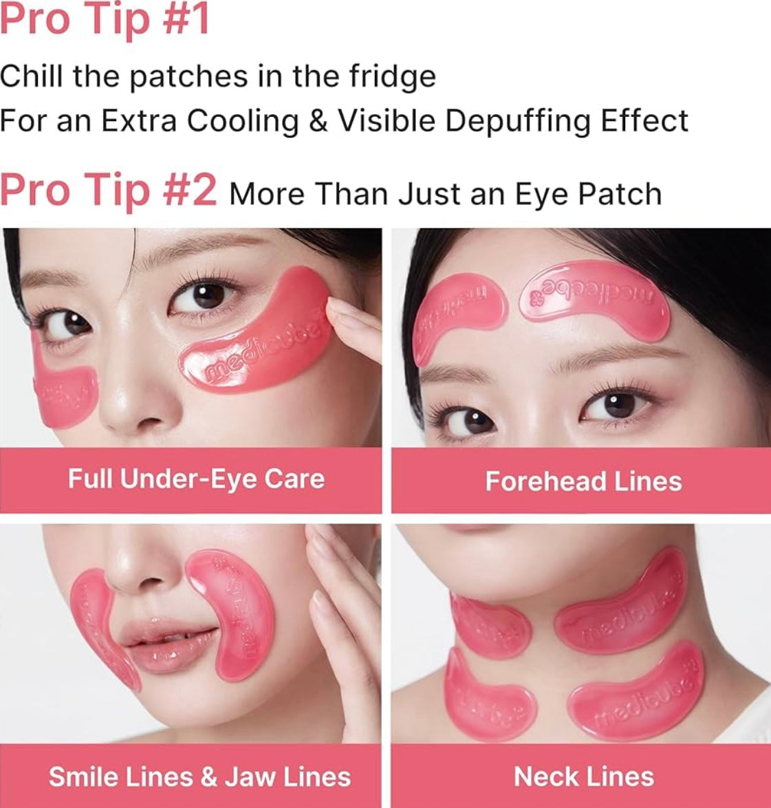 medicube    
Jelly Eye Mask PDRN Pink Collagen 🩷
