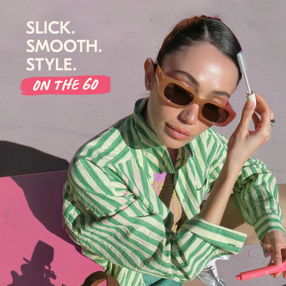 dae 
CACTUS FRUIT 3-IN-1 STYLING CREAM + TAMING WAND 🩷