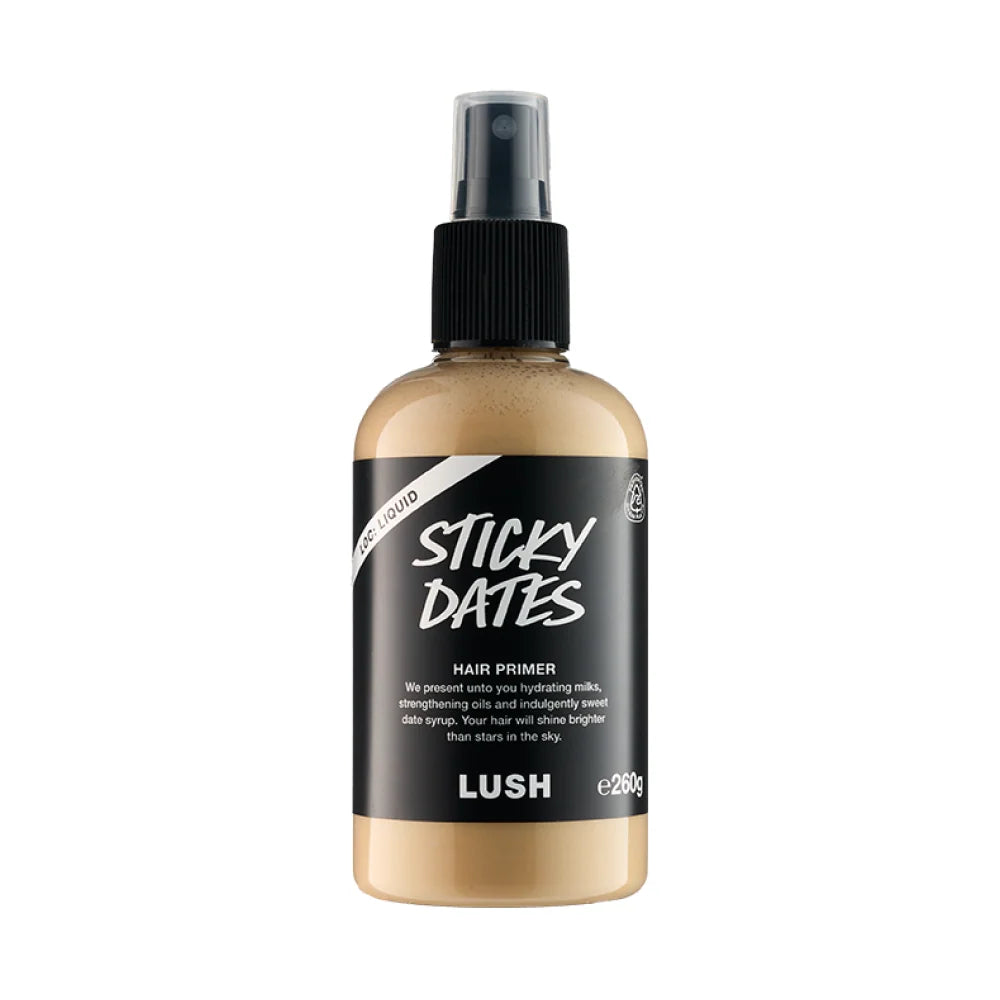 Lush
Sticky Dates Hair Primer 🤎