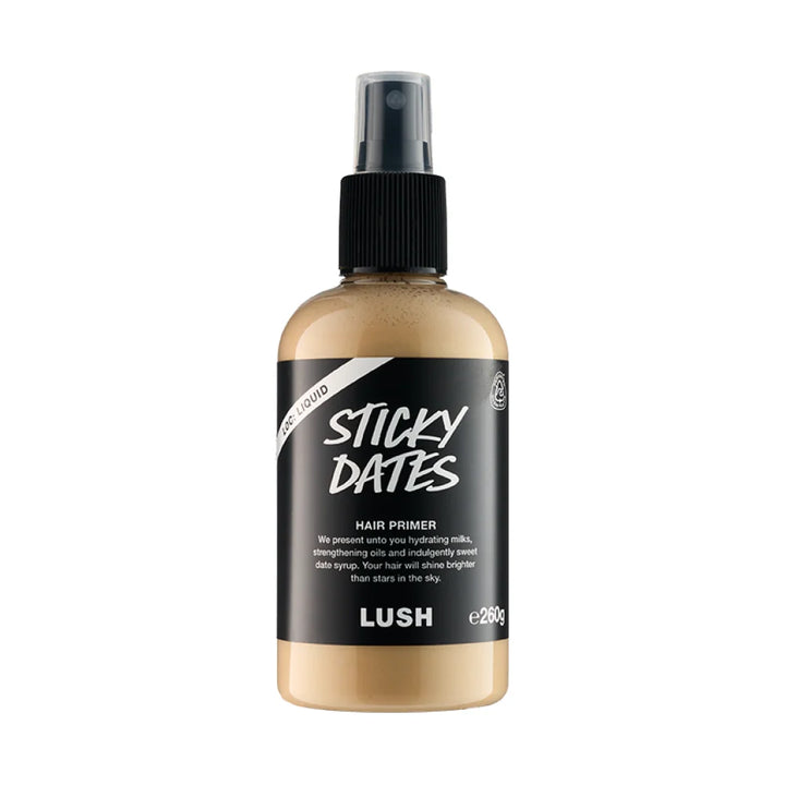 Lush
Sticky Dates Hair Primer 🤎