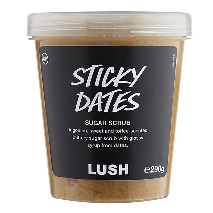 Lush 
Sticky Dates Body Scrub 🤎
