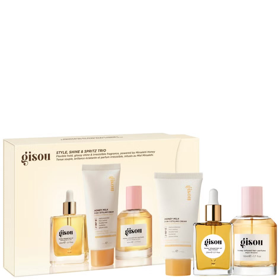 GISOU 
Style, Shine & Spritz Trio 💛