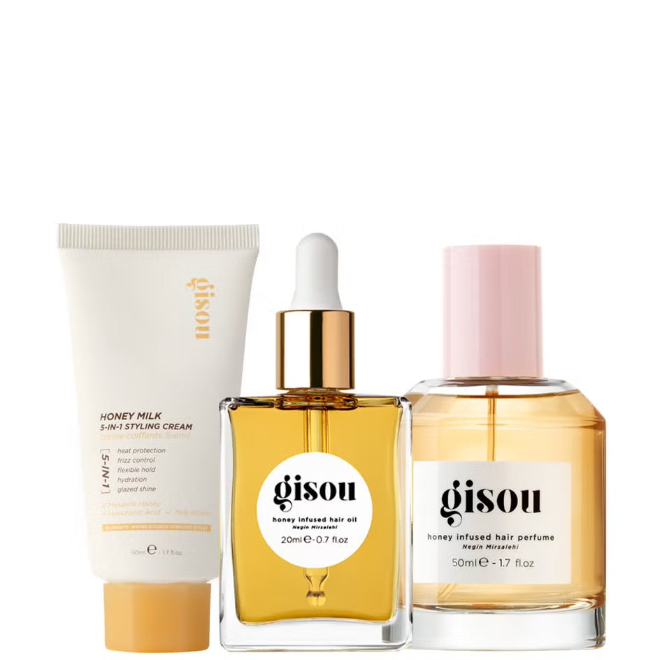 GISOU 
Style, Shine & Spritz Trio 💛