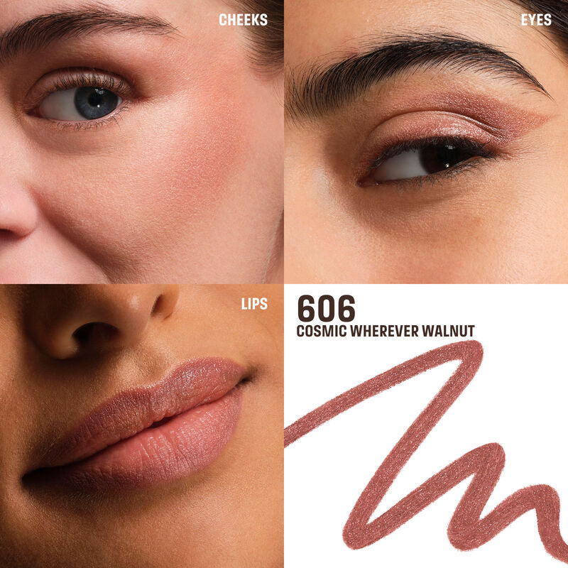 Make Up For Ever     
ARTIST COLOR PENCIL LIP LINER    
606 - wherever walnut - warm rose nude 🤎