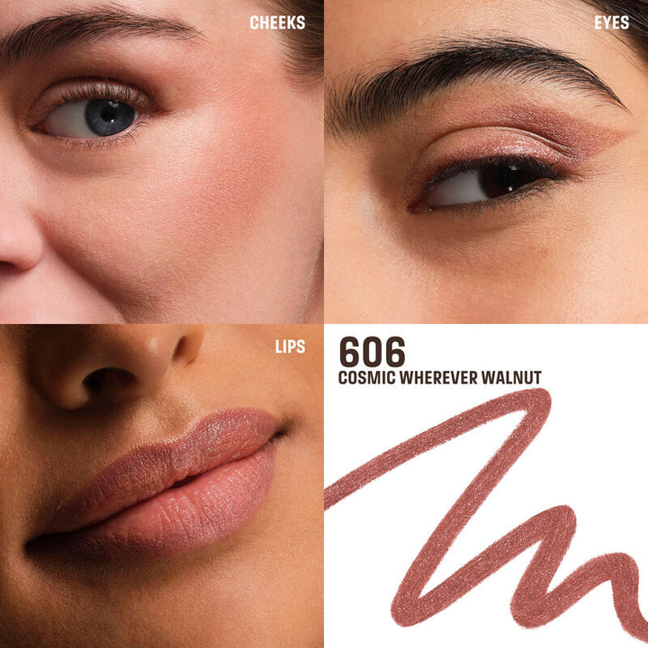 Make Up For Ever     
ARTIST COLOR PENCIL LIP LINER    
606 - wherever walnut - warm rose nude 🤎