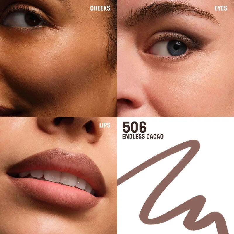Make Up For Ever     
ARTIST COLOR PENCIL LIP LINER    
506 - endless cacao - cool taupe brown 🤎