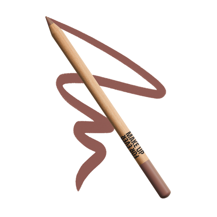 Make Up For Ever     
ARTIST COLOR PENCIL LIP LINER    
600 - anywhere caffeine - warm caramel nude 🤎
