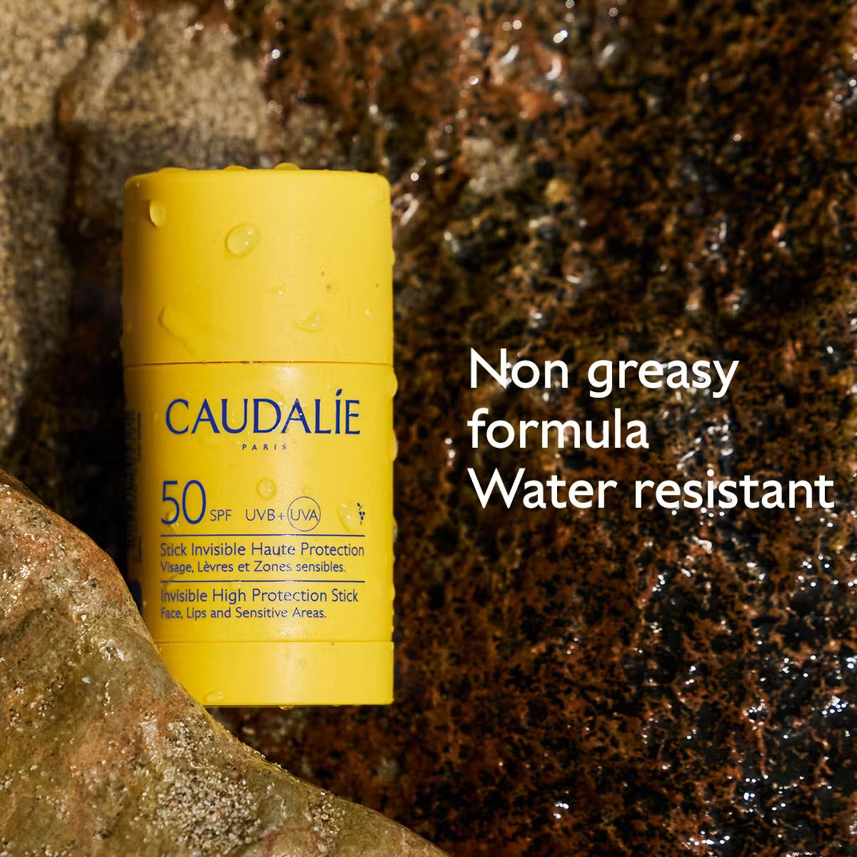 Caudalie 
Invisible Solar High Protection Stick SPF50 Sunscreen 💛