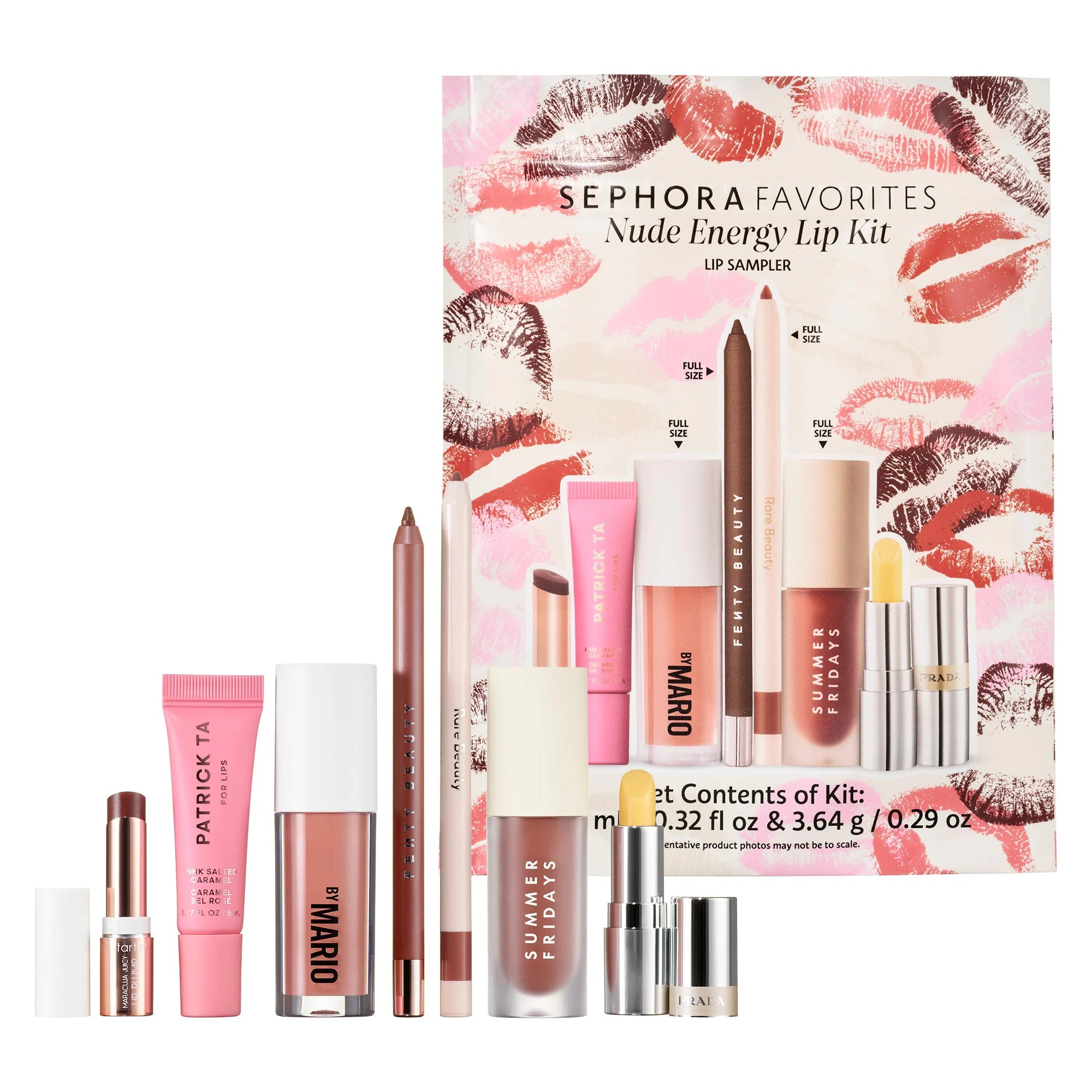 Sephora Favorites 
Nude Energy Lip Kit Makeup Set ♥️