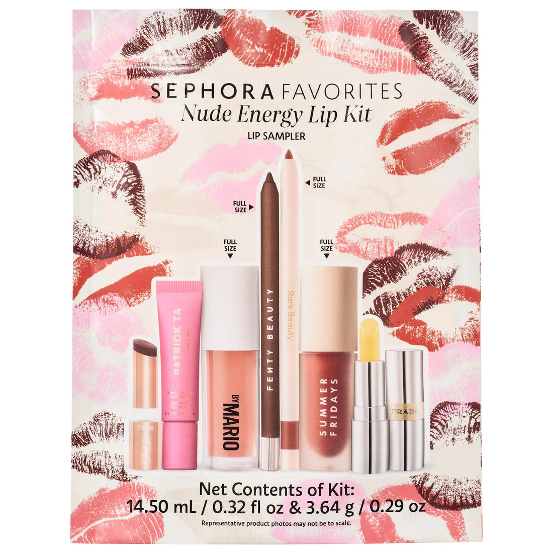 Sephora Favorites 
Nude Energy Lip Kit Makeup Set ♥️