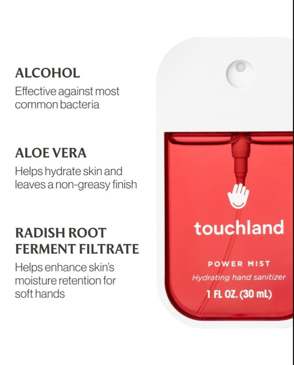 Touchland  
Special Edition Peppermint Mocha Power Mist Hand Sanitizer ❤️