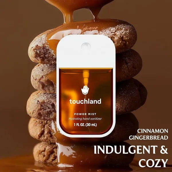 Touchland  
Special Edition Cinnamon Gingerbread Power Mist Hydrating Hand Sanitizer 💛