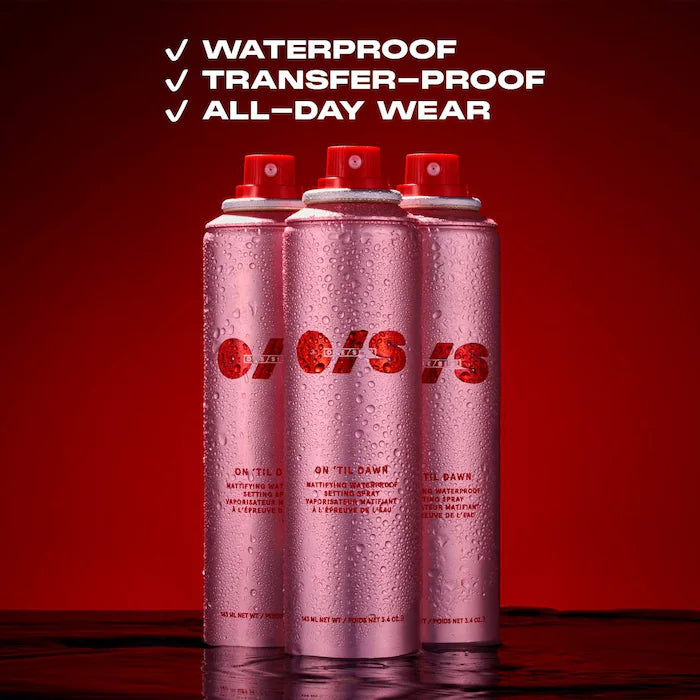 ONE/SIZE by Patrick Starrr     
On Till Dawn Setting spray ♥️
