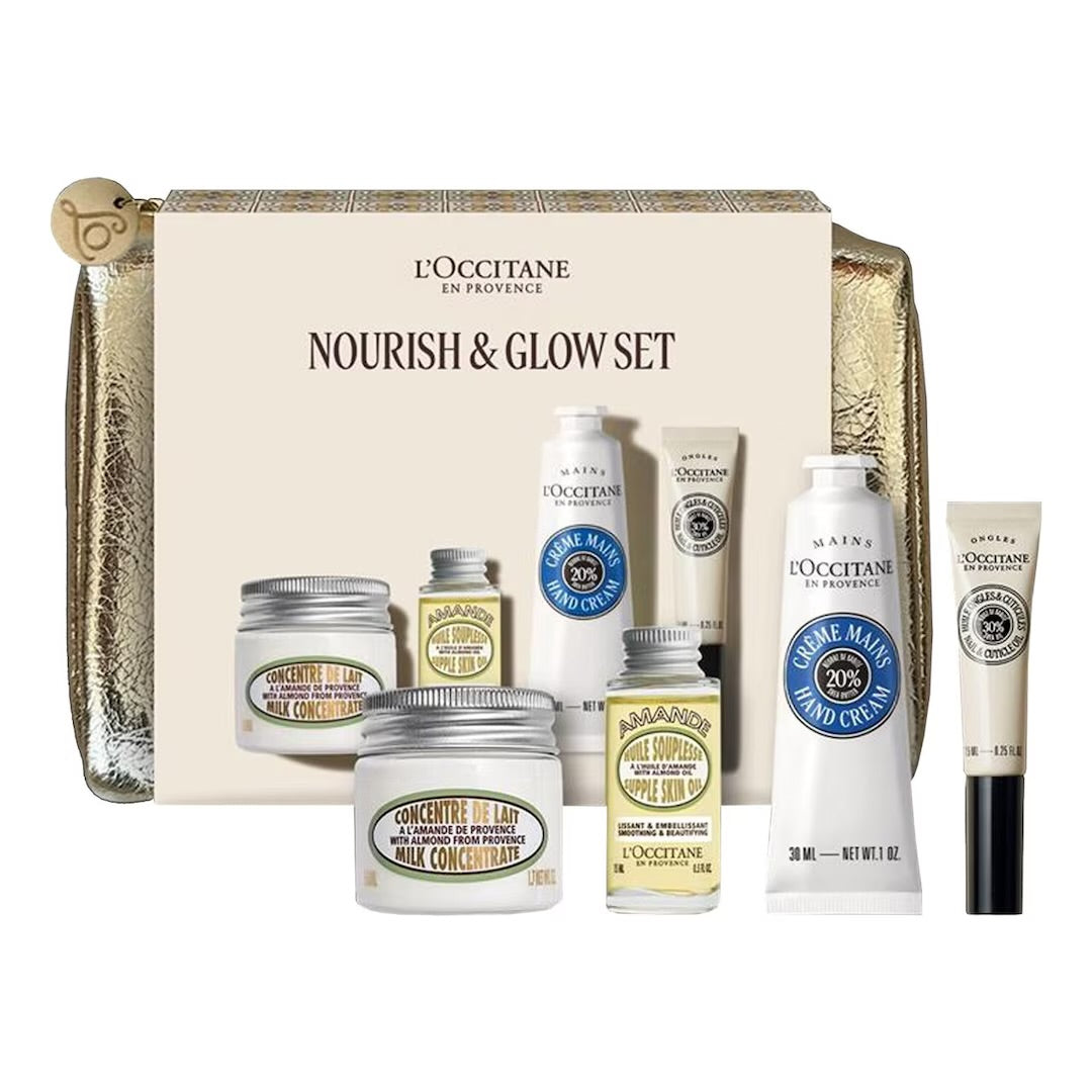 L’occitane 
Nourish & Glow Set 🐝