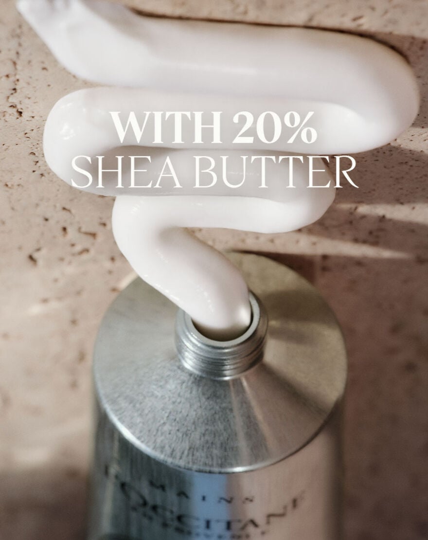 L’occitane 
SHEA BUTTER HAND CREAM 🤍