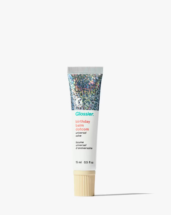 Glossier  
Birthday Lip Balm Dotcom (no box) 🩵