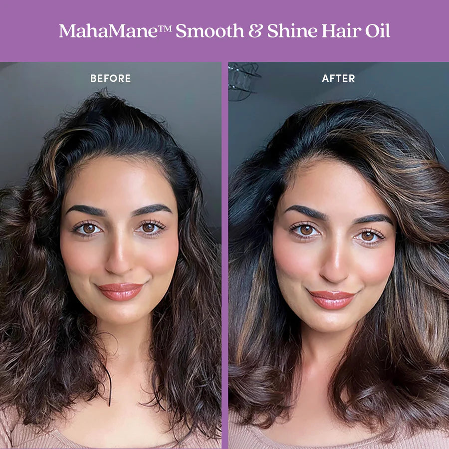 Fable & mane     
MahaMane™ Smooth & Shine Hair Oil 💜