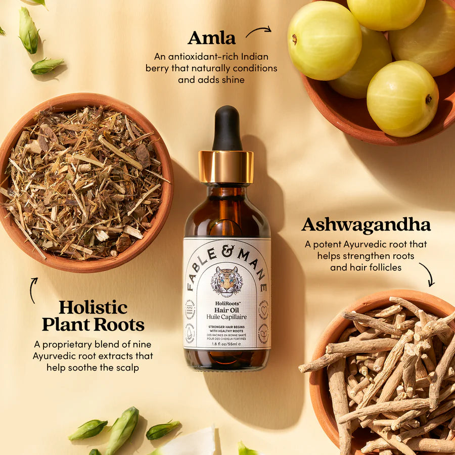 Fable & mane     
HoliRoots™ Hair Oil ❤️