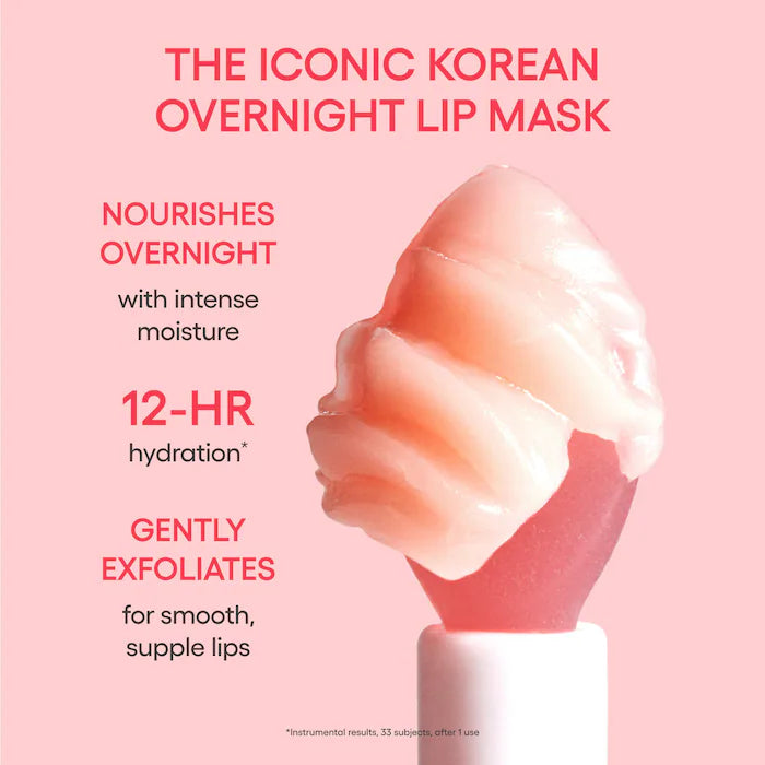 LANEIGE  
Lip Sleeping Mask – Intense Hydration Lip Treatment with Vitamin C 🩷