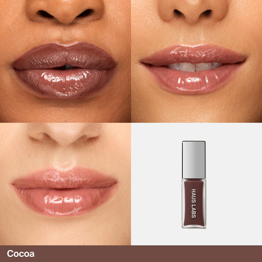 HAUS LAUS
PhD Hybrid Lip Glaze - Cocoa Taupe Brown ❤️