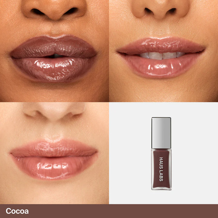 HAUS LAUS
PhD Hybrid Lip Glaze - Cocoa Taupe Brown ❤️