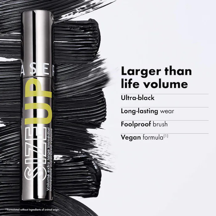 Sephora Collection
Size Up Black - Immediate Supersized Volume Mascara 🖤