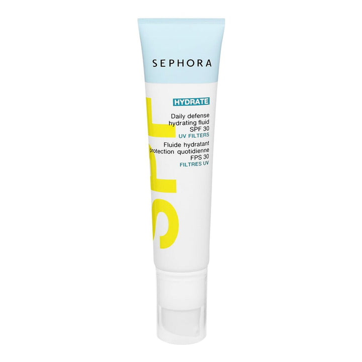 Sephora Collection   
Hydrate Daily Defense - Hydrating Fluid SPF30 with UVA/UVB Filters ❤️