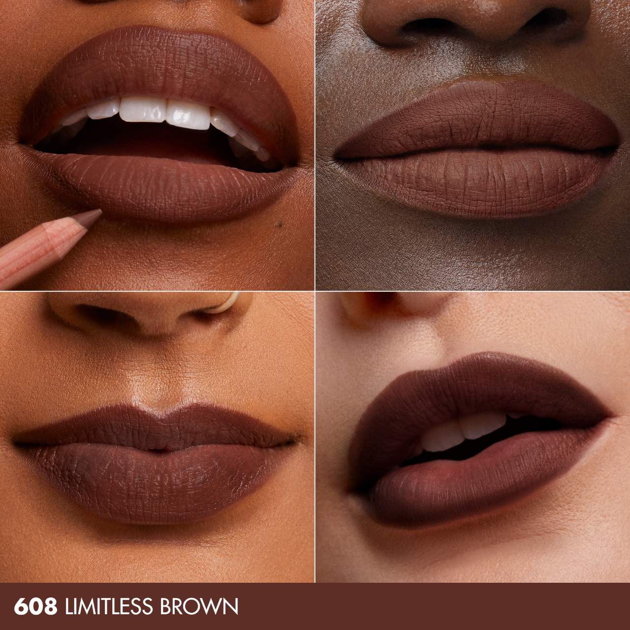 MAKE UP FOR EVER   
Artist Color Pencil Long-Lasting Lip Liner (608) 🤎