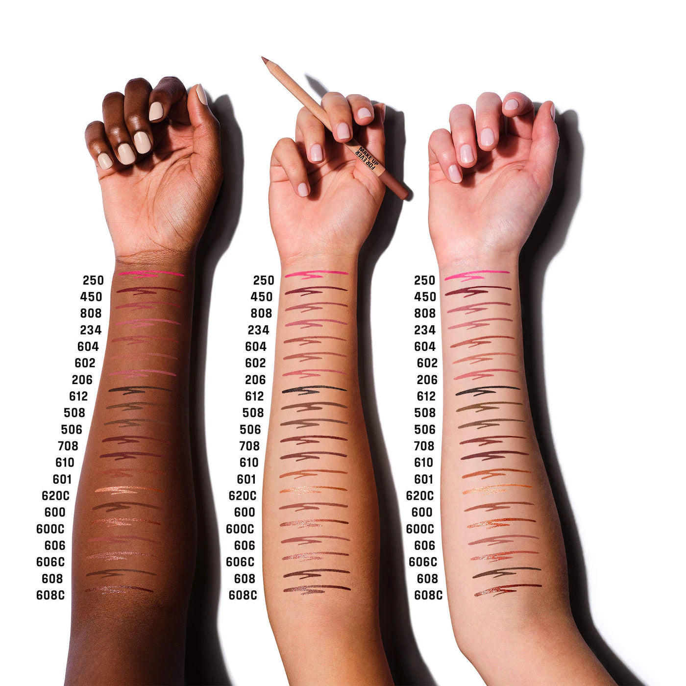 MAKE UP FOR EVER   
Artist Color Pencil Long-Lasting Lip Liner (608) 🤎