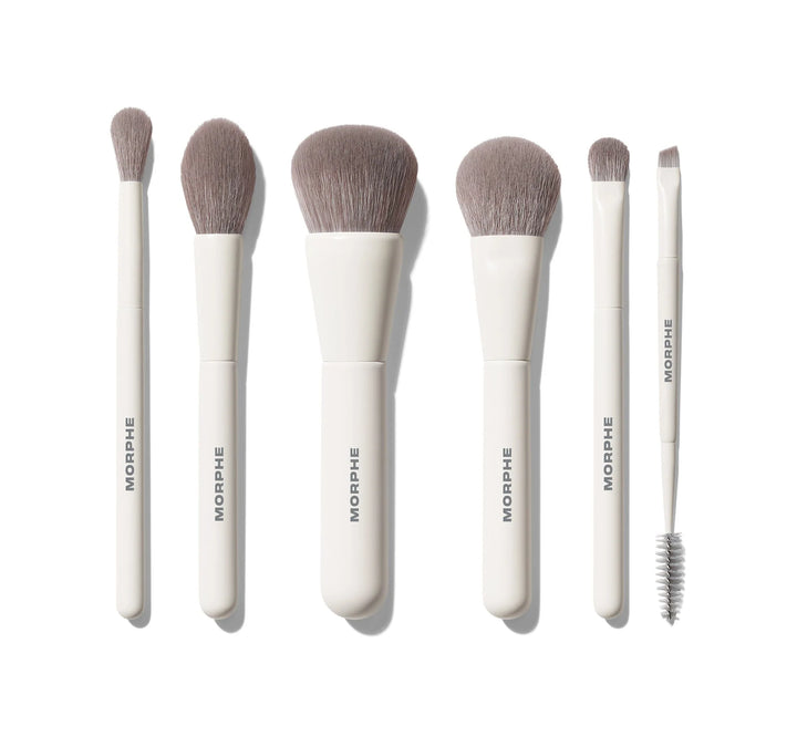 MORPHE    
Along For The Glide 6-Piece Travel Brush Set 💚