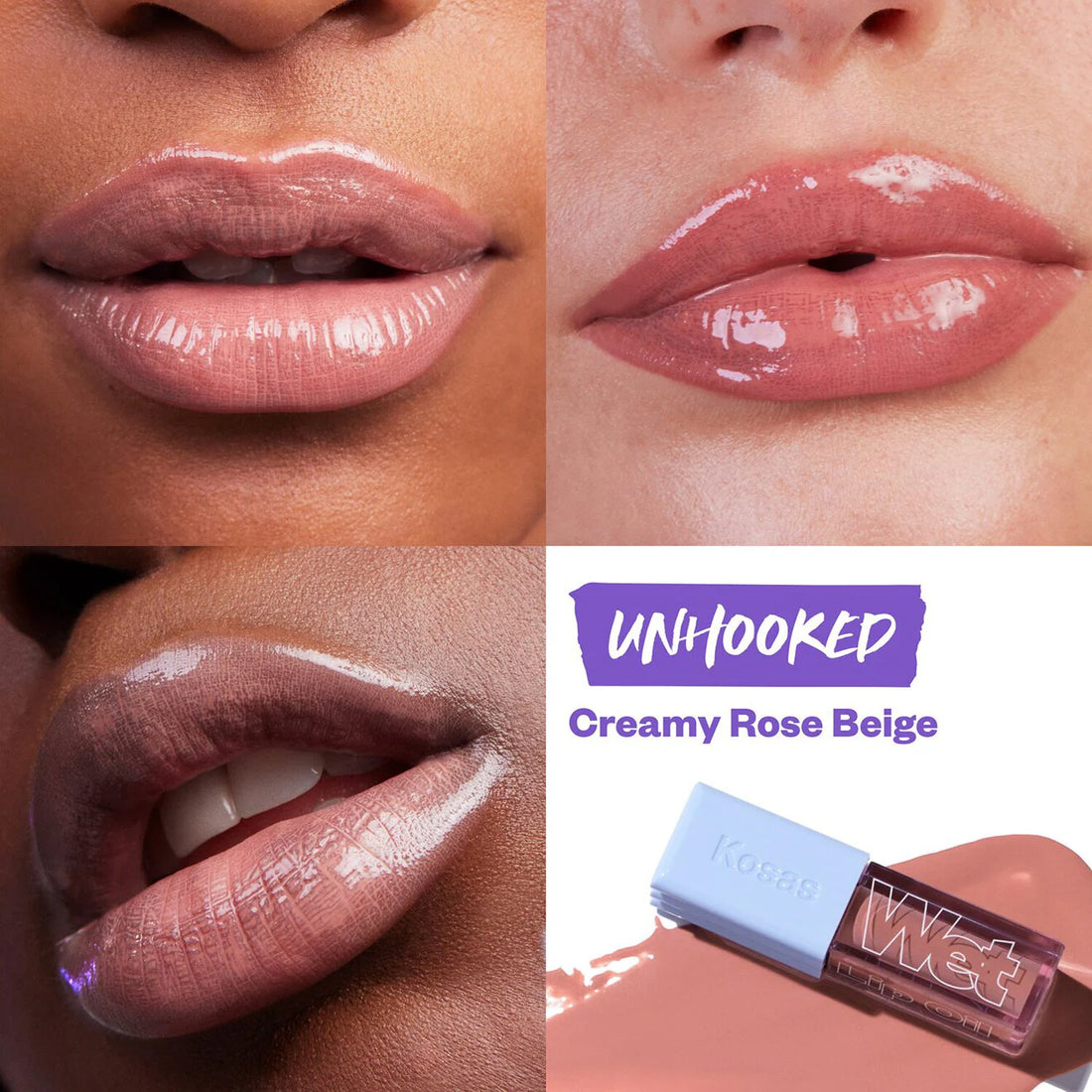 KOSAS       
Plump + Juicy Lips Trio Set 🩷🤎