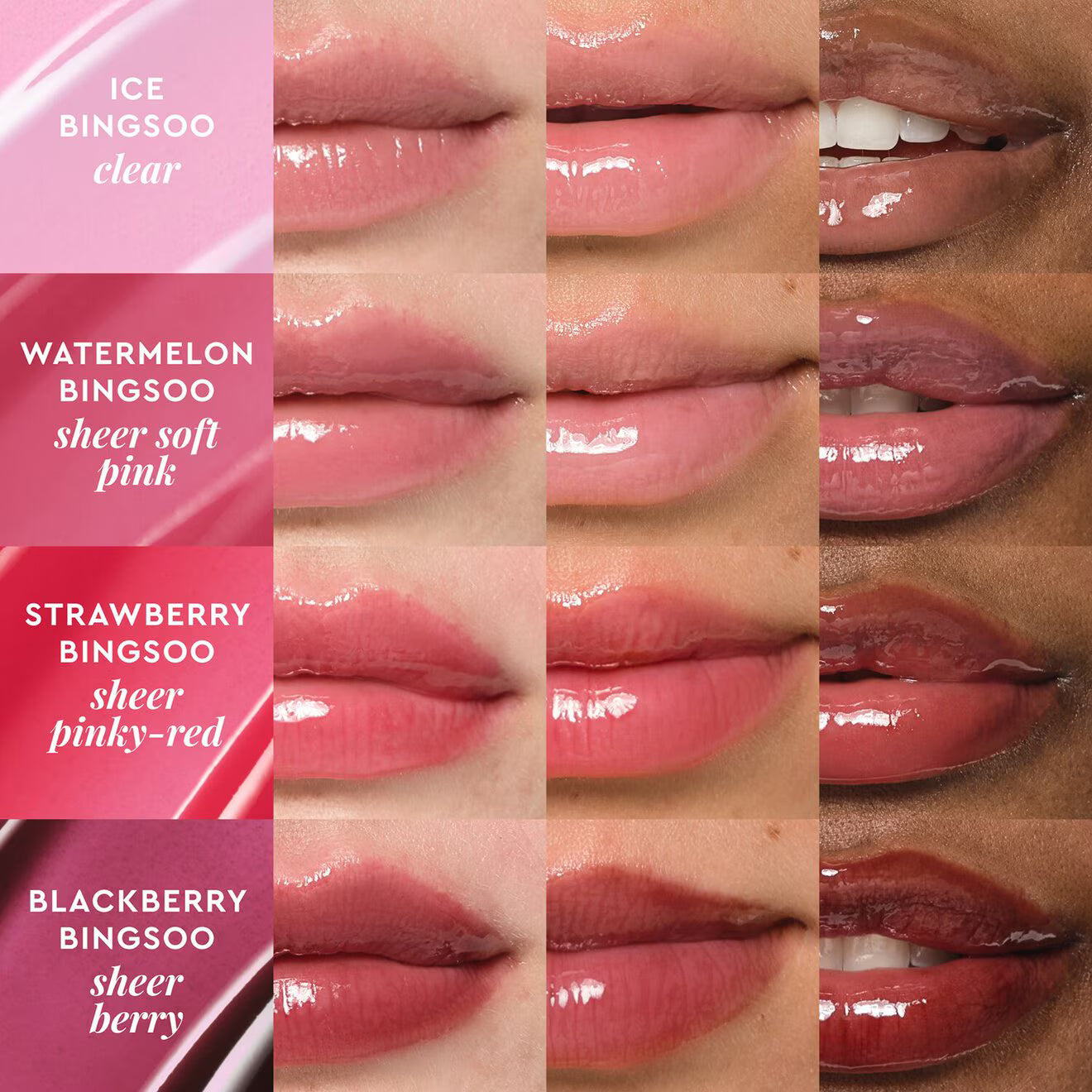 Glow Recipe Blackberry Bingsoo Glass Balm Lip Treatment for Shine & Hydration ♥️