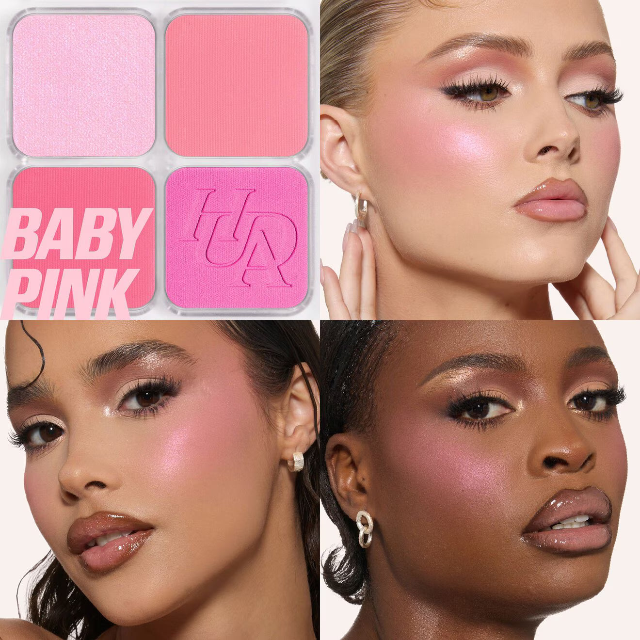 HUDA BEAUTY Baby Pink Blush Palette ❤️