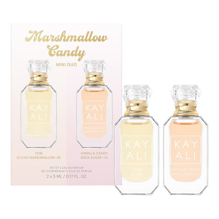 KAYALI 
Marshmallow Candy Mini Duo Perfume Gift Set ♥️