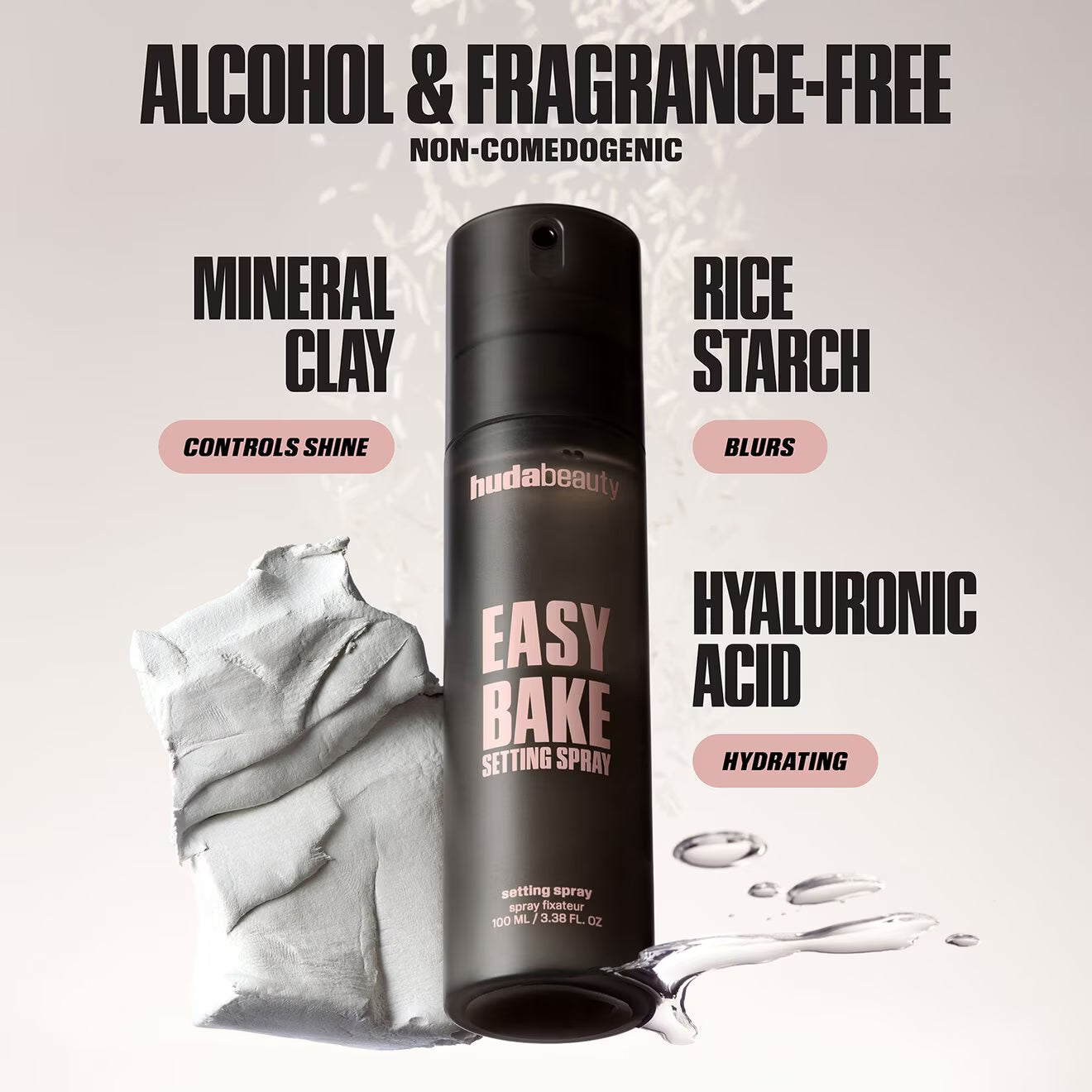 HUDA BEAUTY Easy Bake Setting Spray ♥️