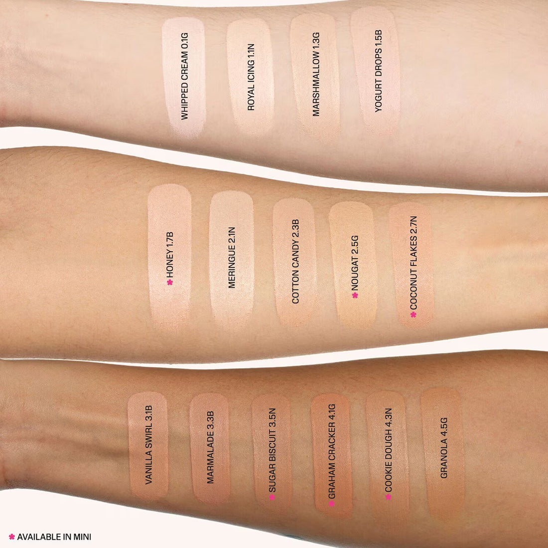 HUDA BEAUTY 
Mini #FAUXFILTER Luminous Matte Concealer ♥️