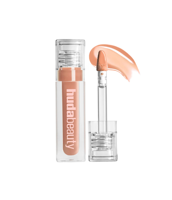 Huda Beauty    
Faux Filler Extra Shine Lip Gloss - MidCealer 🤎