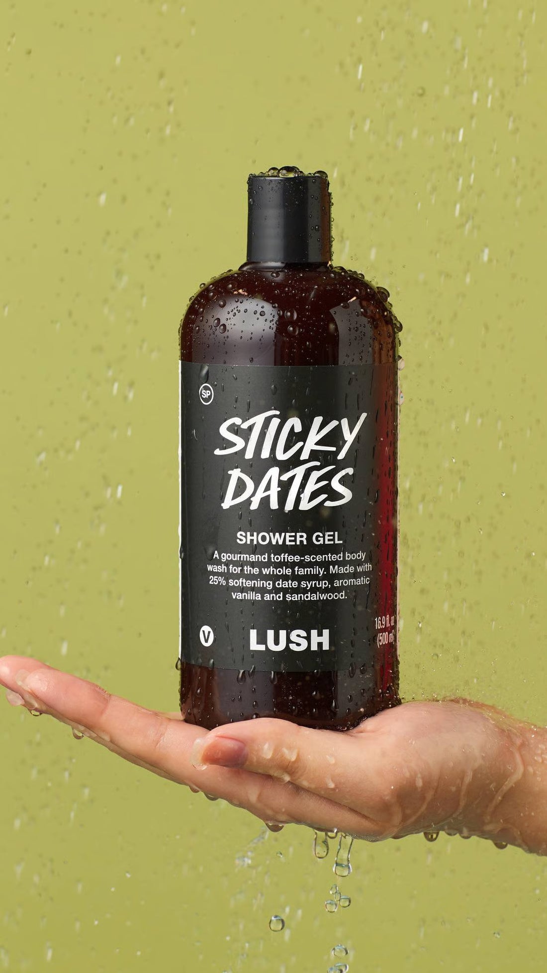 Lush
Sticky Dates Shower Gel 🖤