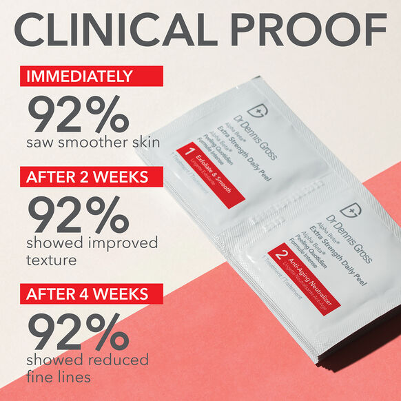 Dr.Dennis 
Gross Alpha Beta Peel Extra Strength Formula ♥️