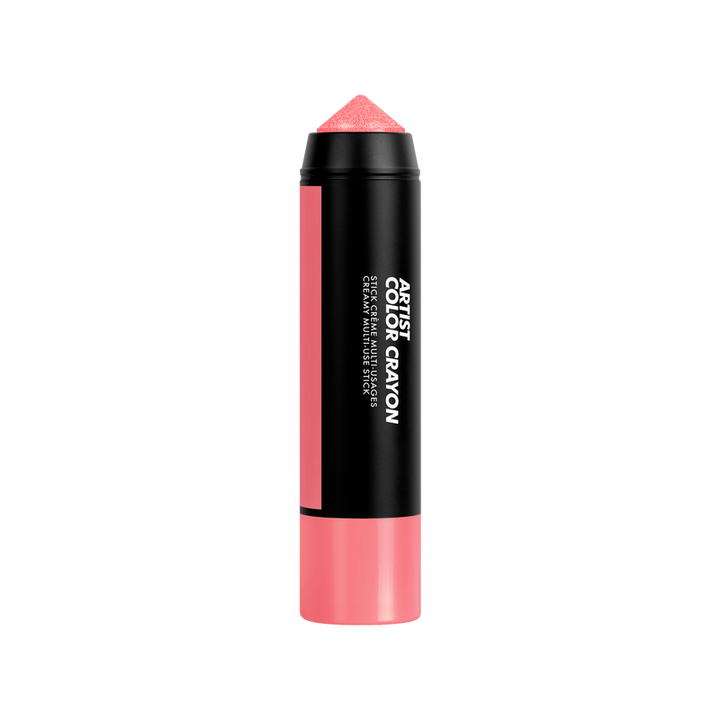Make Up For Ever   
ARTIST COLOR CRAYON Multi-use stick: creamy texture for cheeks, eyes & lips - 212 (fizzy pink - peachy pink - shimmer) ♥️