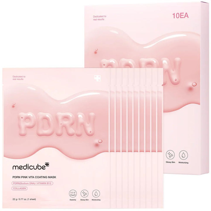 Medicube
PDRN Pink Vita Coating Sheet Mask 🩷