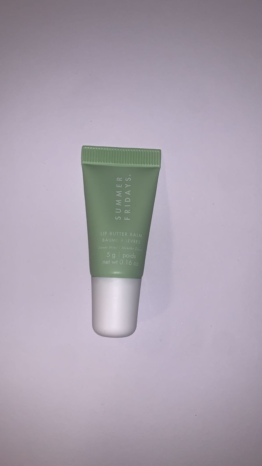 Summer Fridays 
Mini Lip Butter Balm sweet mint 💚