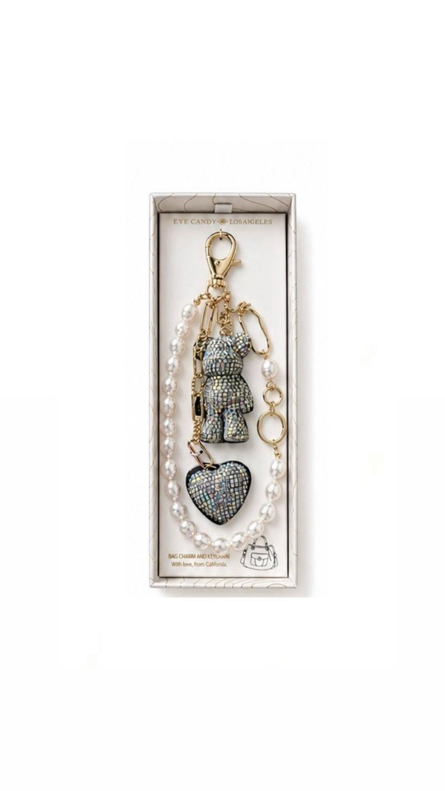 Eye Candy  Bag Charm And Keychain ♥️