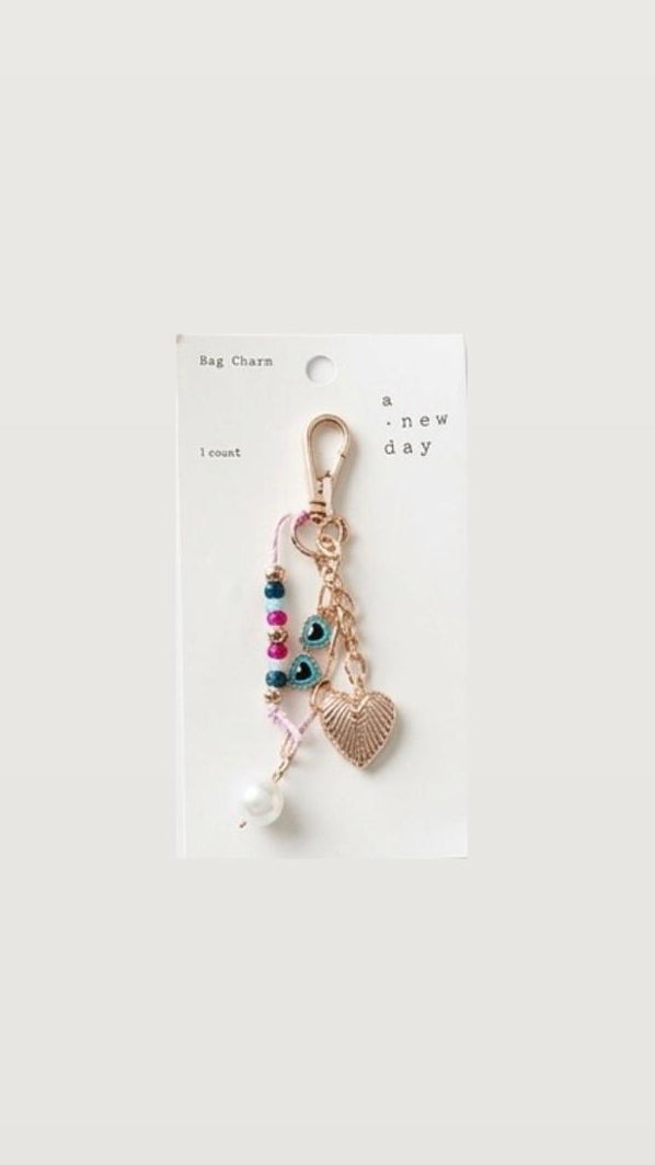 A New Day Bag Charm and Keychain ❤️