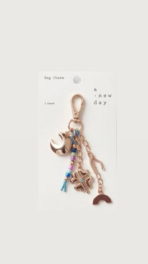 A New Day Bag Charm and Keychain ❤️